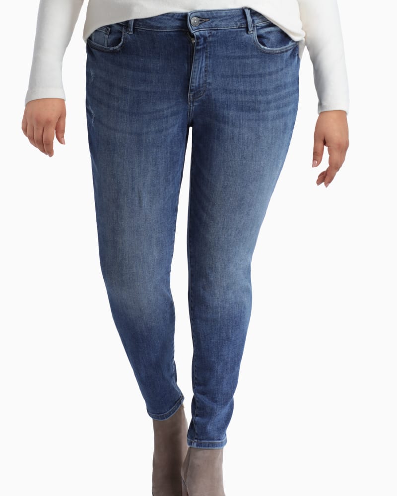 Front of plus size Hylan Skinny Jean by Downing Studio | Dia&Co | dia_product_style_image_id:115557